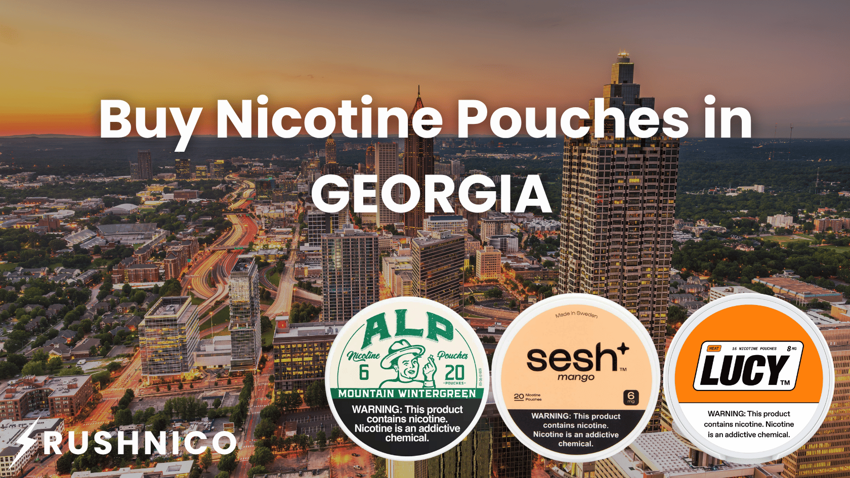 Buy Nicotine Pouches Online in Georgia