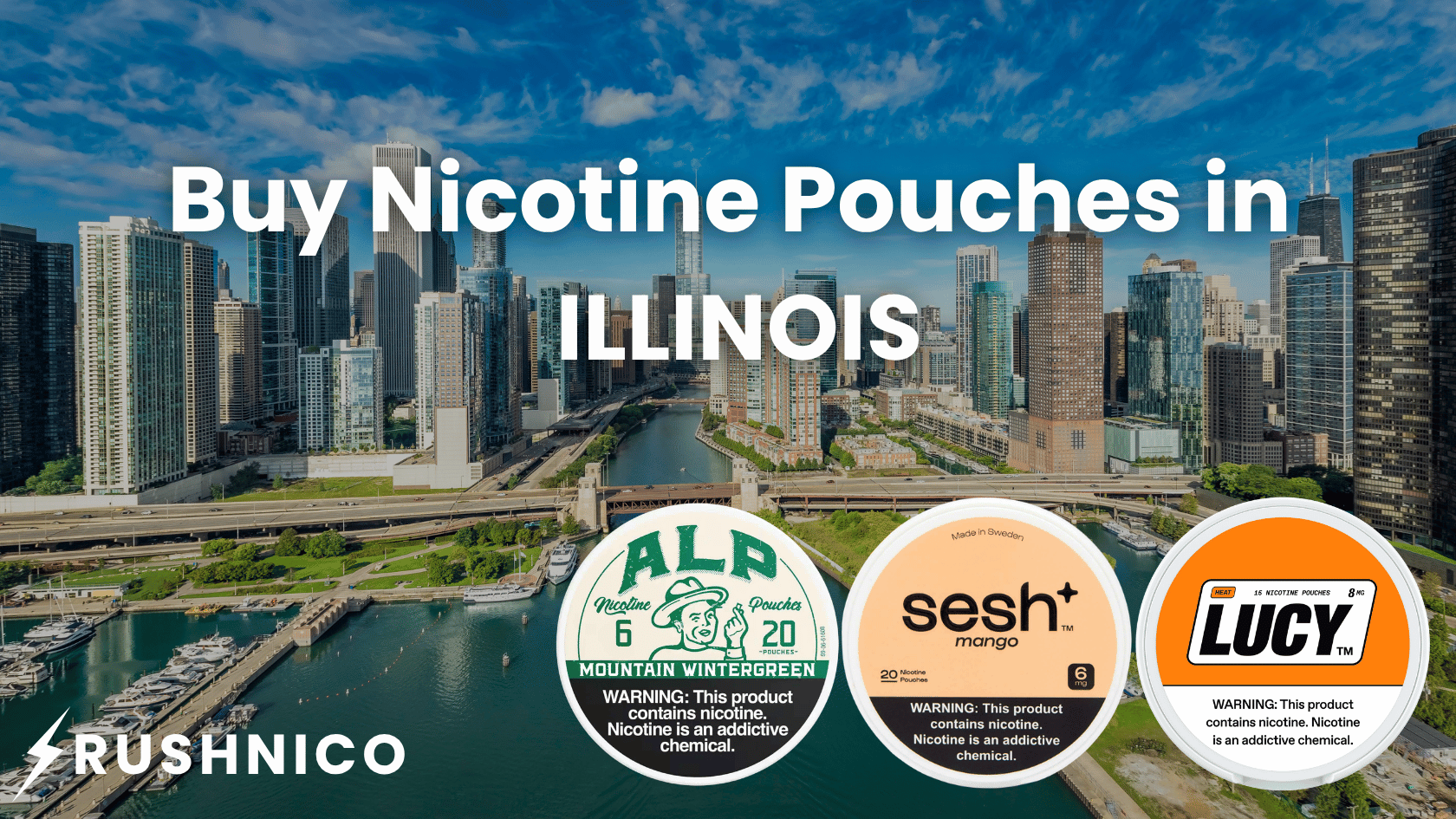 Buy Nicotine Pouches Online in Illinois