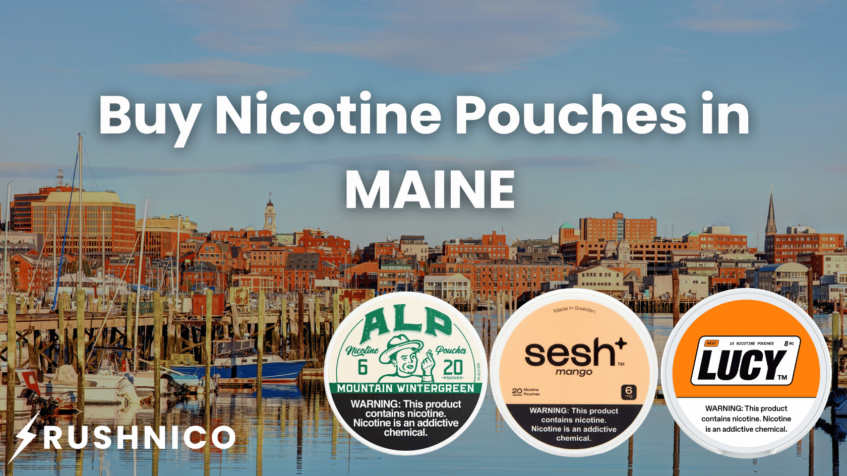Buy Nicotine Pouches Online in Maine