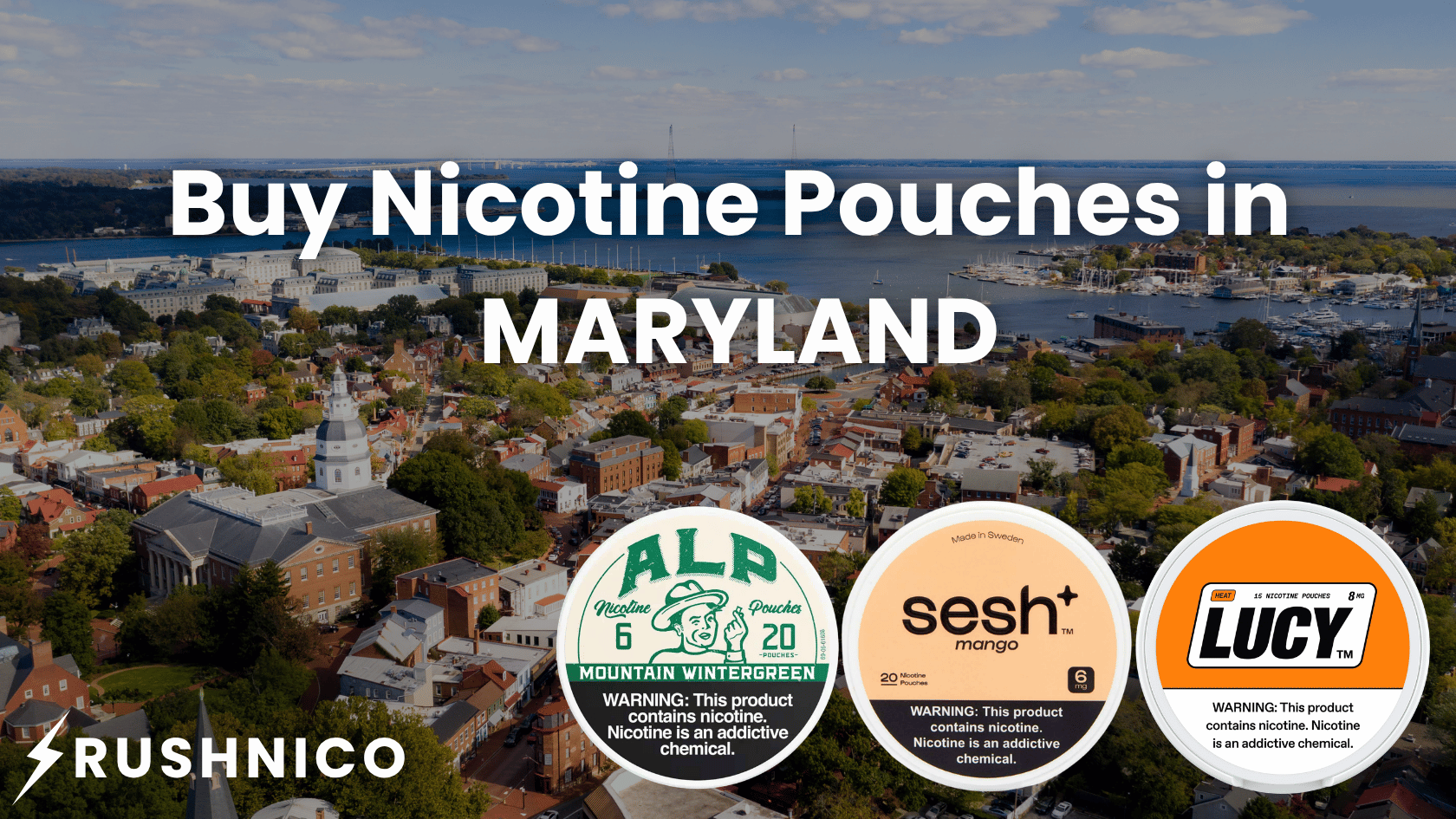 Buy Nicotine Pouches Online in Maryland