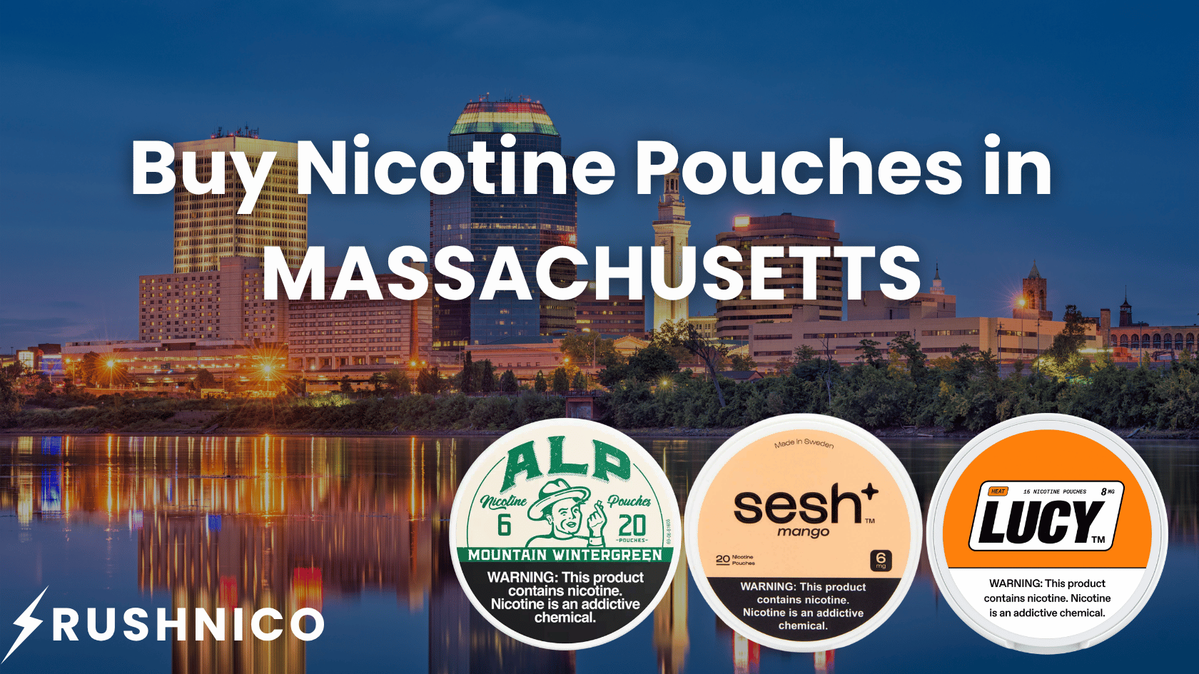 Buy Nicotine Pouches Online in Massachusetts