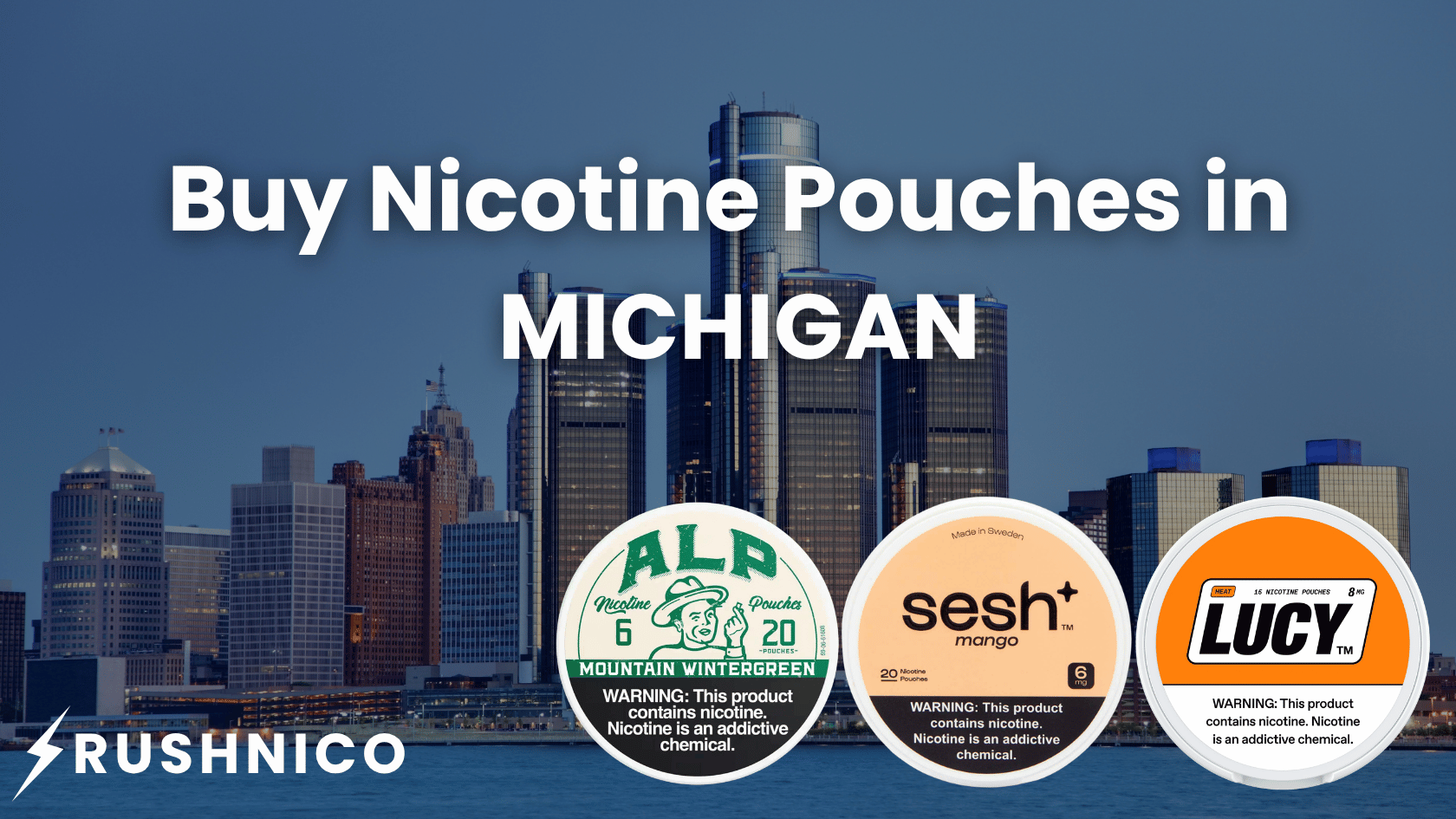 Buy Nicotine Pouches Online in Michigan