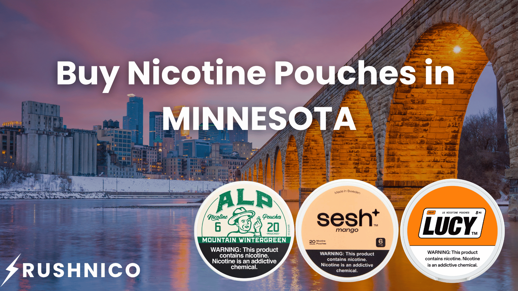 Buy Nicotine Pouches Online in Minnesota