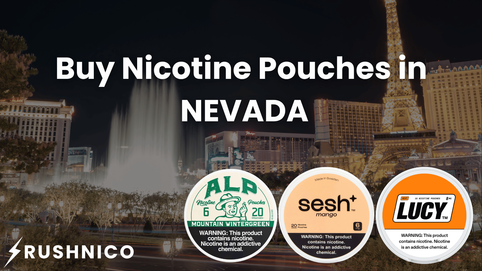 Buy Nicotine Pouches Online in Nevada