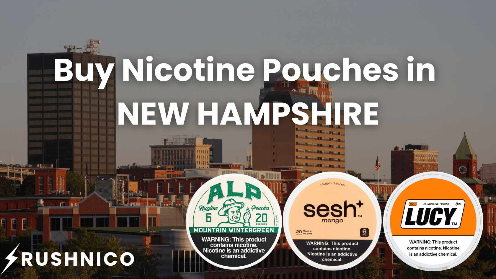 Buy Nicotine Pouches Online in New Hampshire