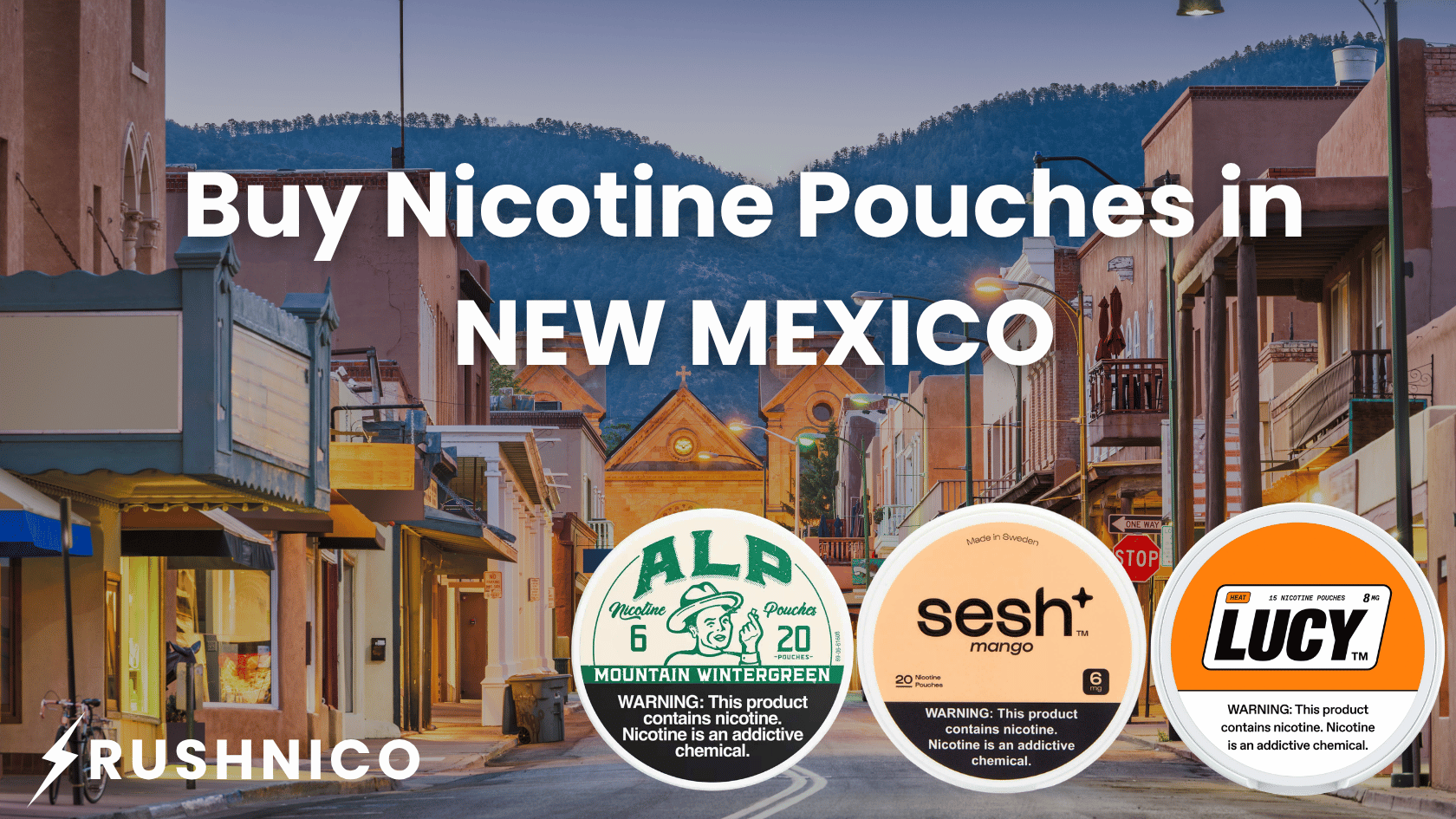Buy Nicotine Pouches Online in New Mexico