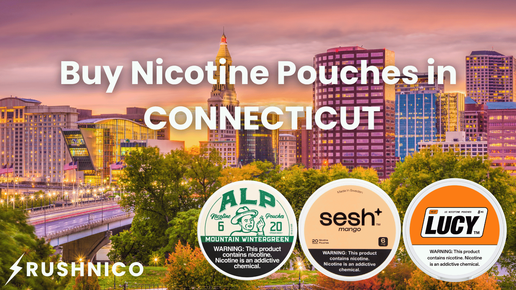 Buy Nicotine Pouches Online in Connecticut