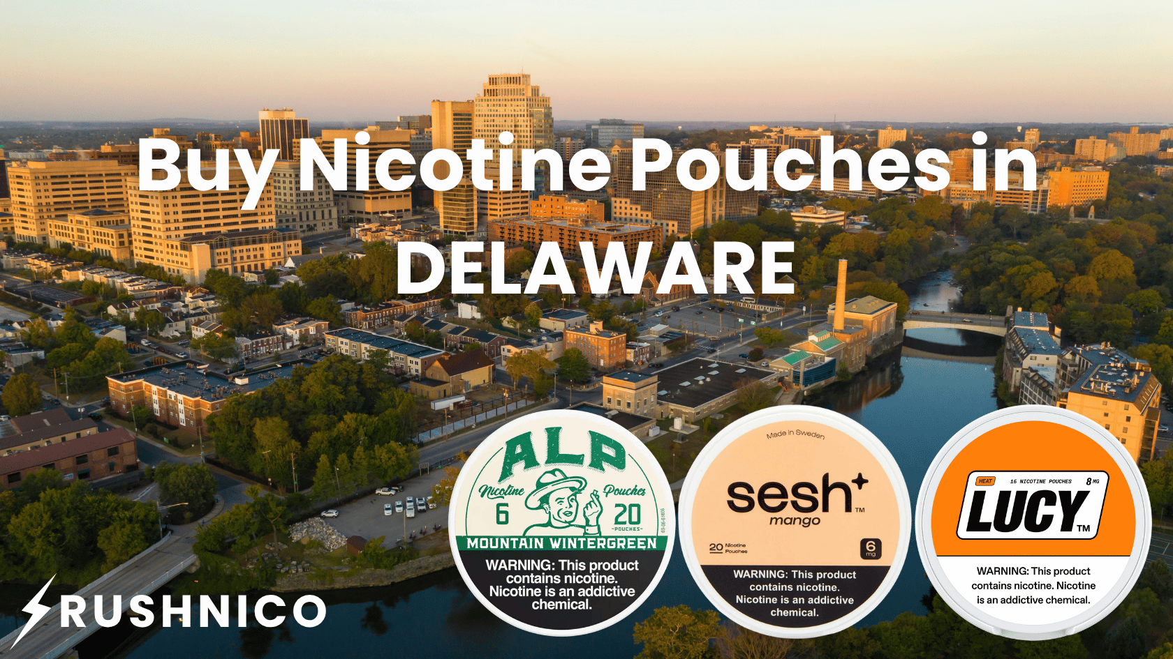 Buy Nicotine Pouches Online in Delaware