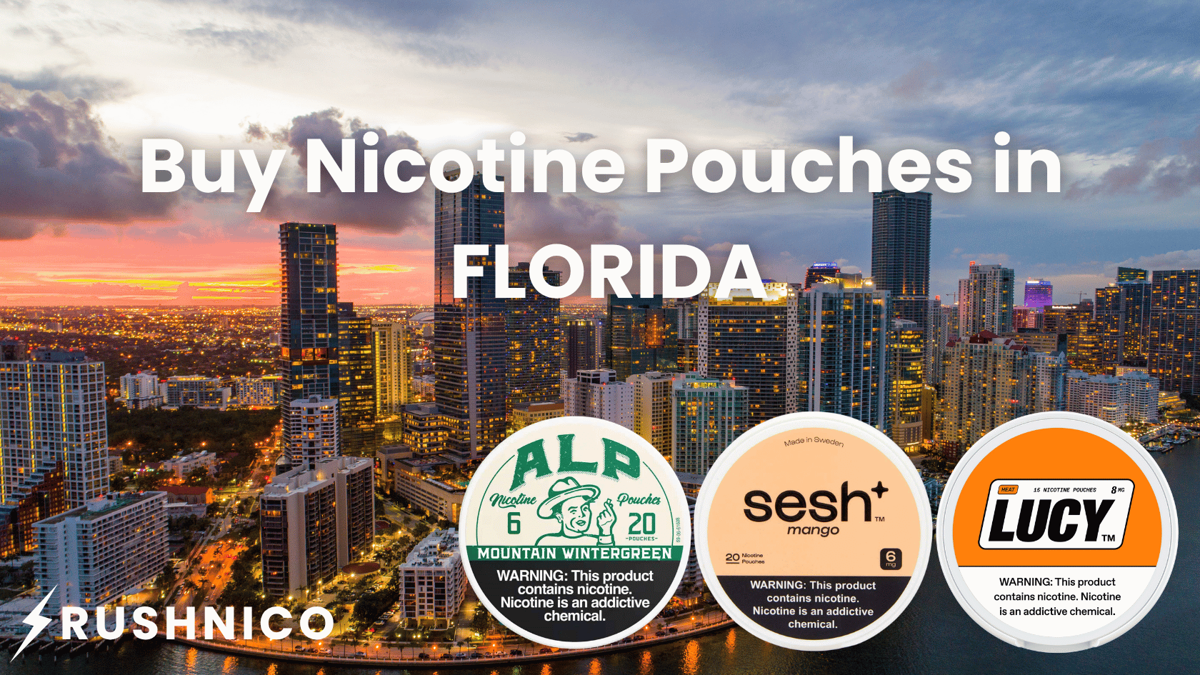 Buy Nicotine Pouches Online in Florida