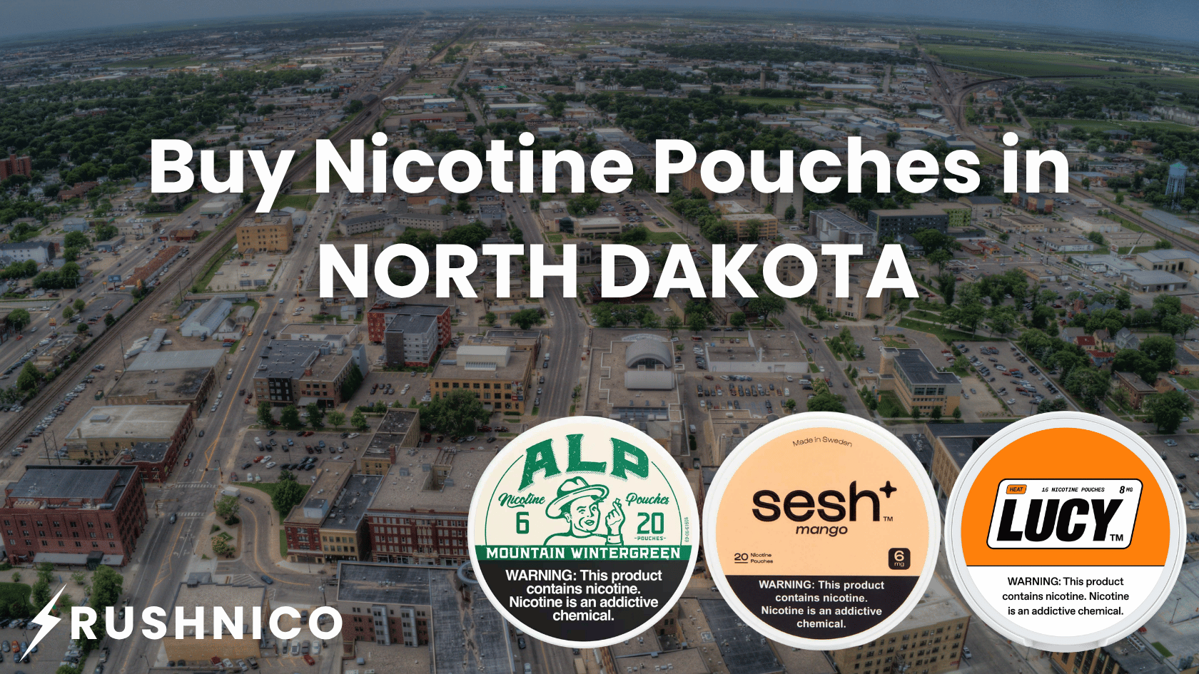 Buy Nicotine Pouches Online in North Dakota