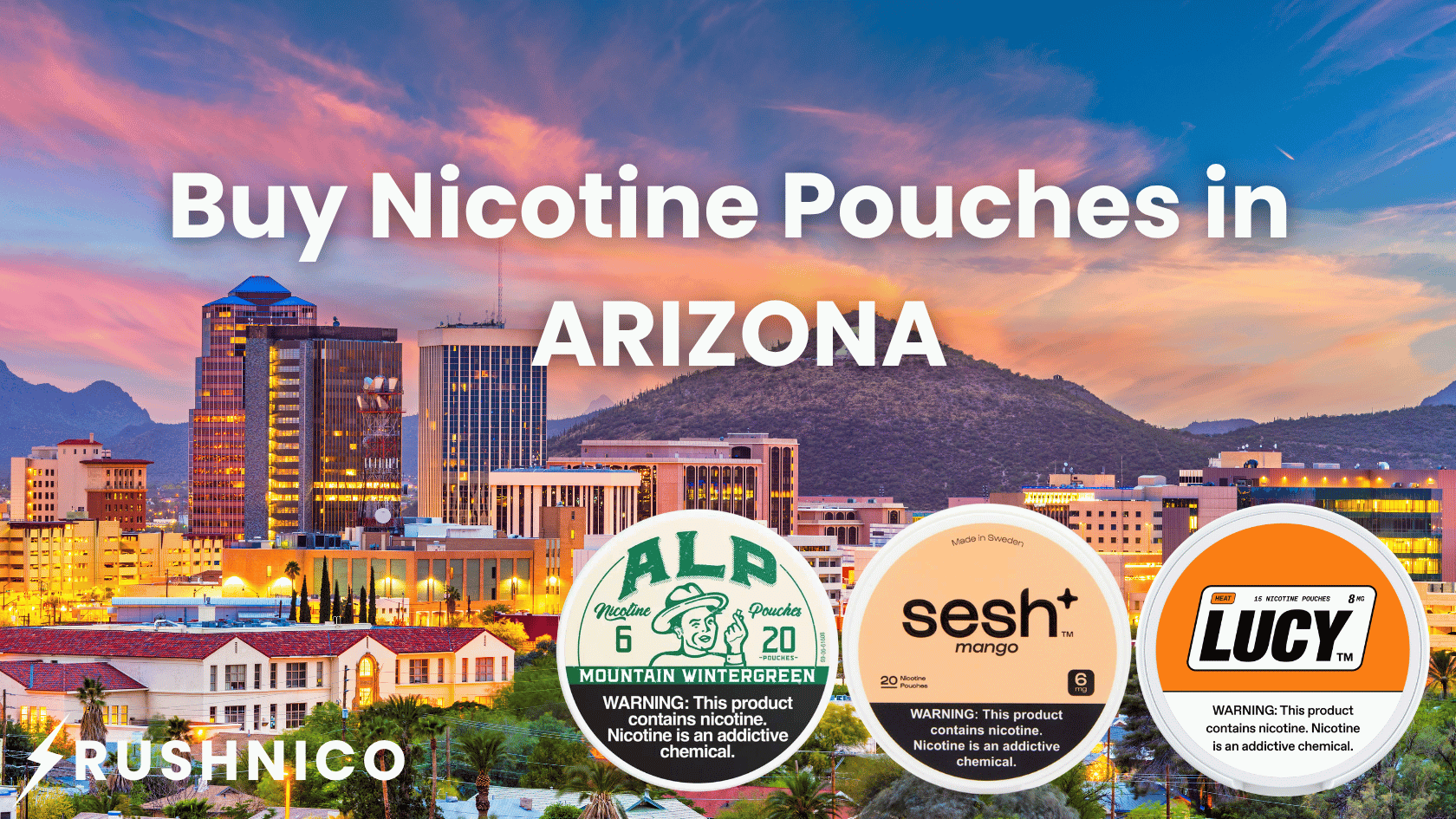 Buy Nicotine Pouches Online in Arizona