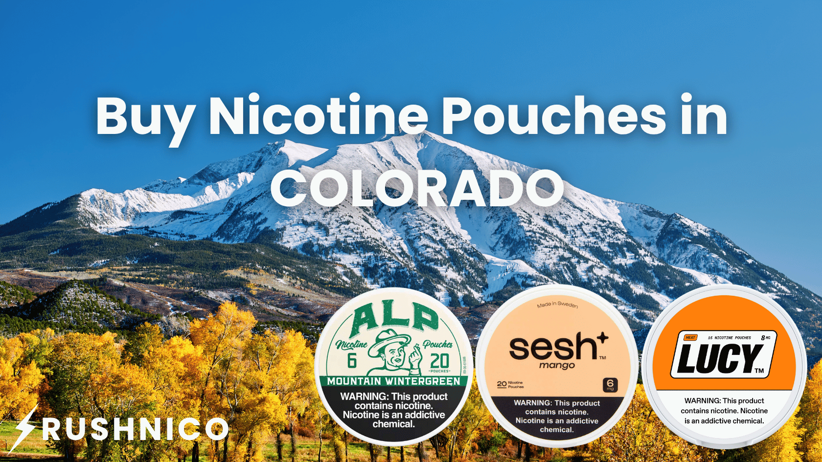 Buy Nicotine Pouches Online in Colorado