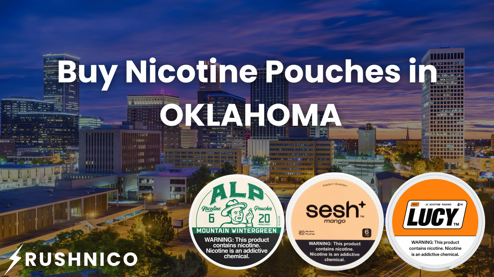 Buy Nicotine Pouches Online in Oklahoma