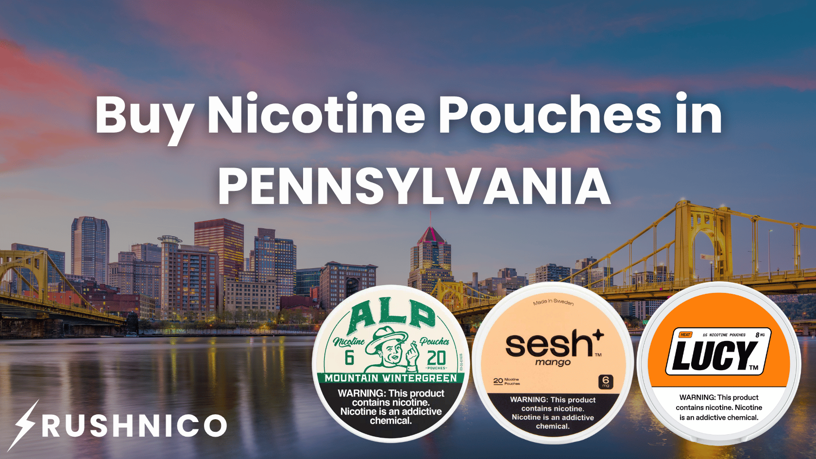 Buy Nicotine Pouches Online in Pennsylvania