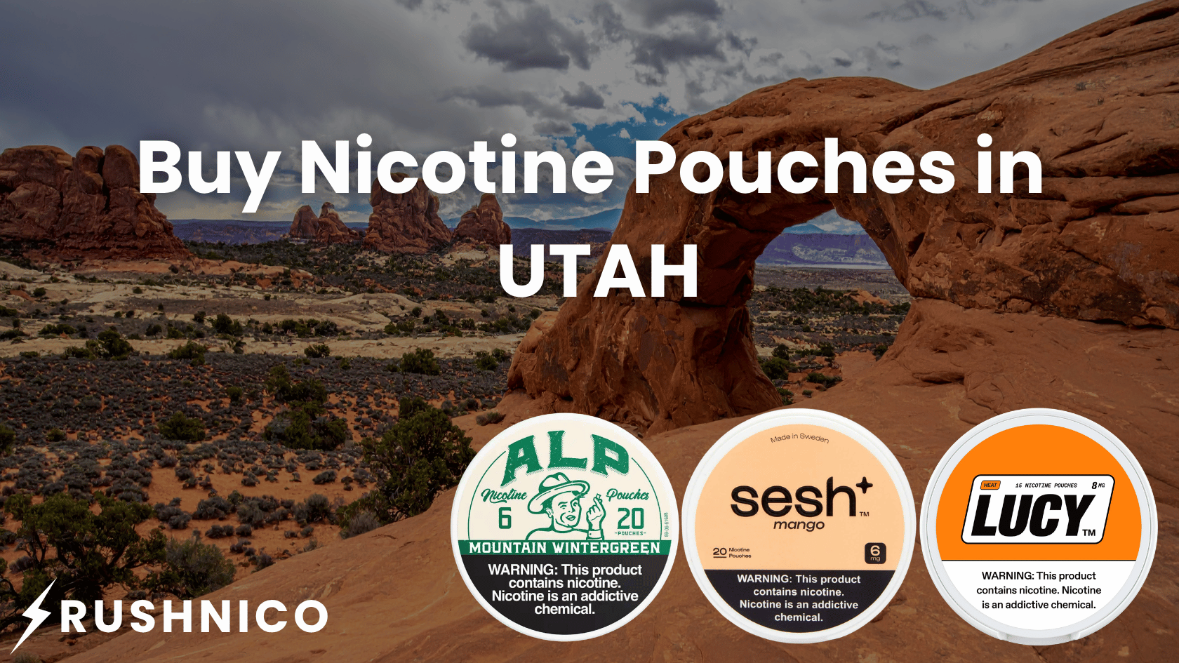 Buy Nicotine Pouches Online in Utah