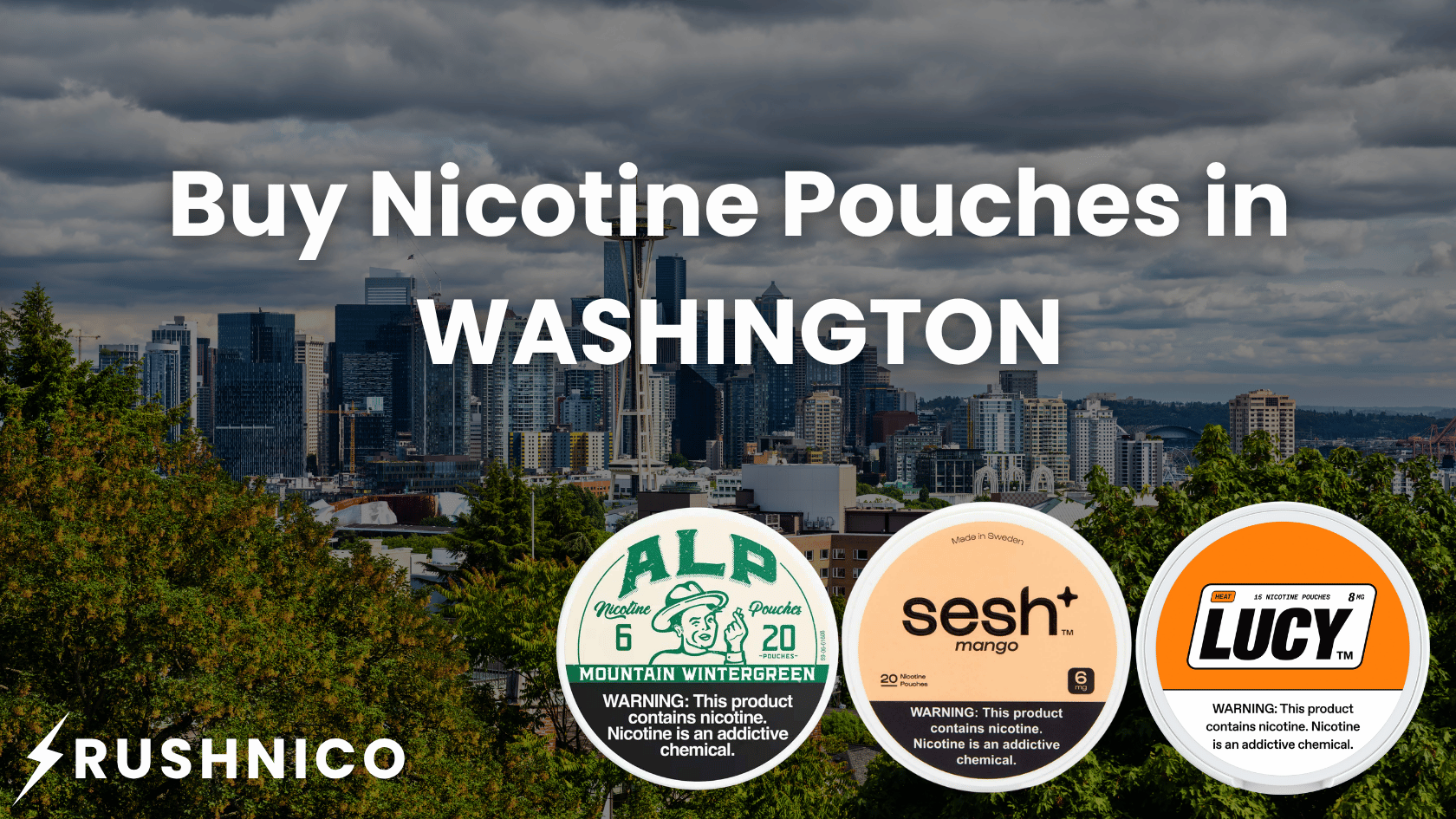 Buy Nicotine Pouches Online in Washington