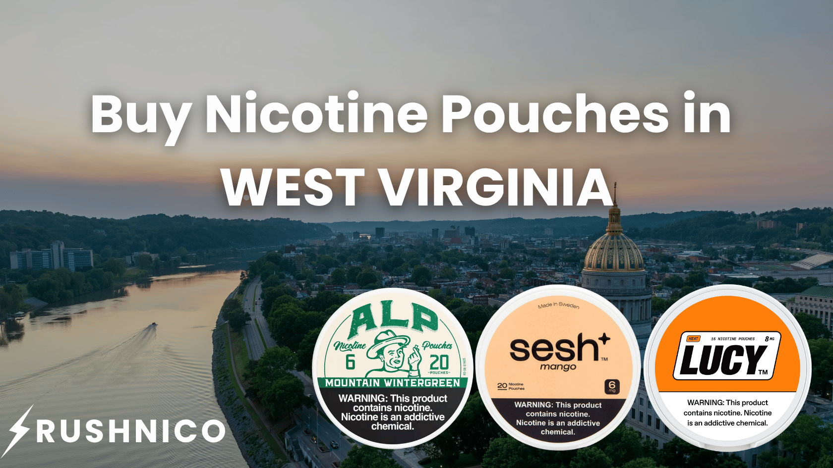 Buy Nicotine Pouches Online in West Virginia