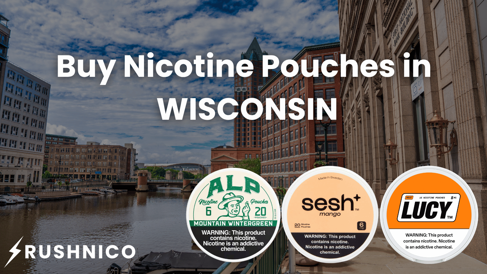 Buy Nicotine Pouches Online in Wisconsin