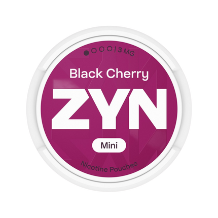 ZYN Black Cherry 3mg - Rushnico- Nicotine Pouches USA - Express Delivery