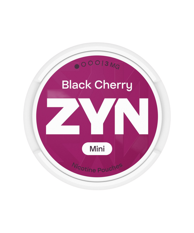 ZYN Black Cherry 3mg - Rushnico- Nicotine Pouches USA - Express Delivery