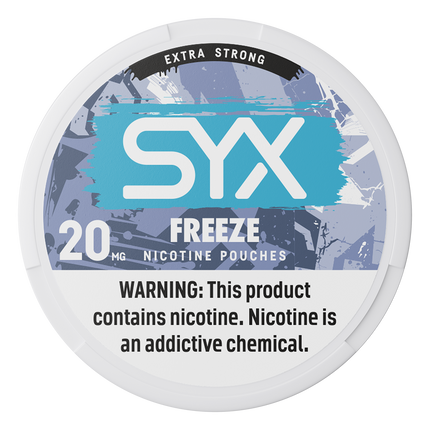 SYX Freeze 20mg - Rushnico- Nicotine Pouches USA - Express Delivery