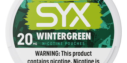 SYX Wintergreen 20mg - Rushnico- Nicotine Pouches USA - Express Delivery