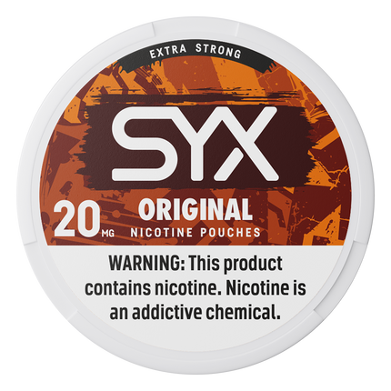 SYX Original 20mg - Rushnico- Nicotine Pouches USA - Express Delivery