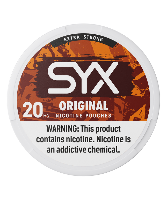 SYX Original 20mg - Rushnico- Nicotine Pouches USA - Express Delivery