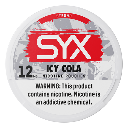 SYX Icy Cola 12mg - Rushnico- Nicotine Pouches USA - Express Delivery