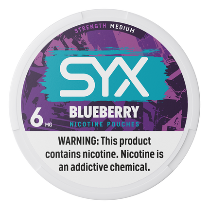 SYX Blueberry 6mg - Rushnico- Nicotine Pouches USA - Express Delivery