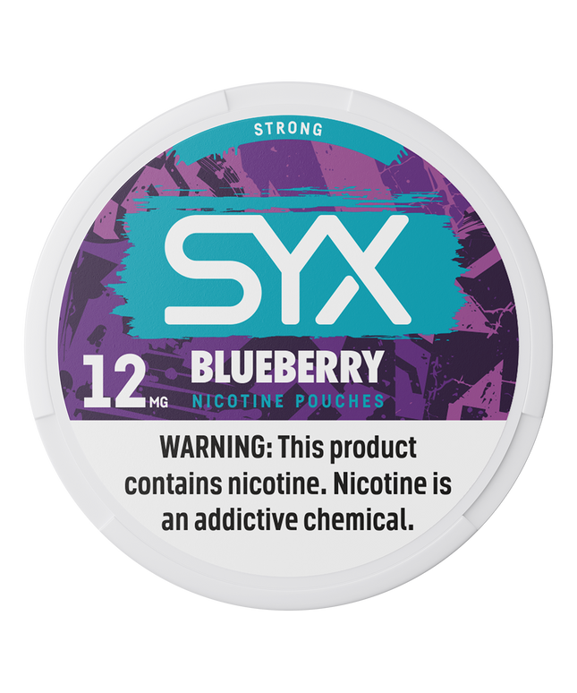 SYX Blueberry 12mg - Rushnico- Nicotine Pouches USA - Express Delivery
