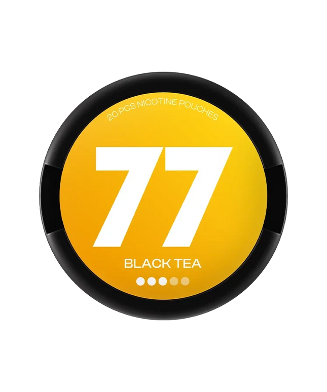 77 Black Tea 10.4mg - Rushnico- Nicotine Pouches USA - Express Delivery