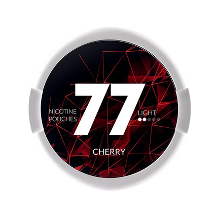 77 Cherry Light 5.2mg - Rushnico- Nicotine Pouches USA - Express Delivery