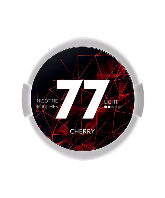 77 Cherry Light 5.2mg - Rushnico- Nicotine Pouches USA - Express Delivery