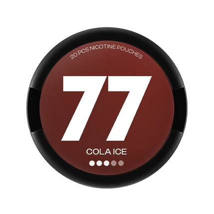 77 Cola Ice 10.4mg - Rushnico- Nicotine Pouches USA - Express Delivery