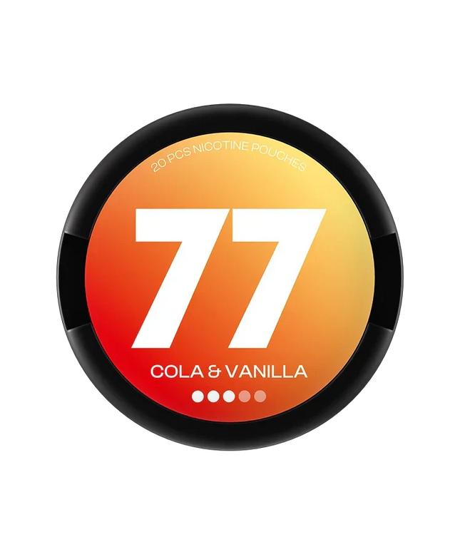 77 Cola & Vanilla 10.4mg - Rushnico- Nicotine Pouches USA - Express Delivery
