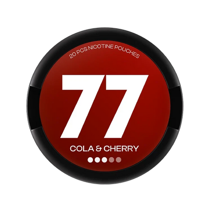77 Cola Cherry 10.4mg - Rushnico- Nicotine Pouches USA - Express Delivery