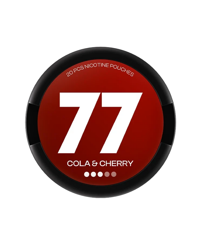 77 Cola Cherry 10.4mg - Rushnico- Nicotine Pouches USA - Express Delivery