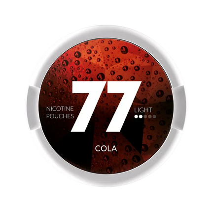 77 Cola Light 5.2mg - Rushnico- Nicotine Pouches USA - Express Delivery