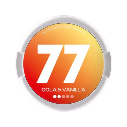 77 Cola Vanilla 5.2mg - Rushnico- Nicotine Pouches USA - Express Delivery