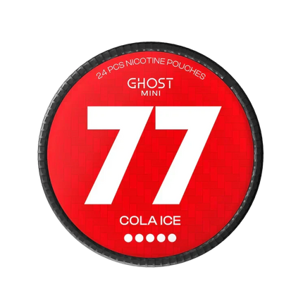77 Ghost Cola Ice Mini 20mg - Rushnico- Nicotine Pouches USA - Express Delivery