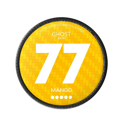 77 Ghost Mango Mini 20mg - Rushnico- Nicotine Pouches USA - Express Delivery