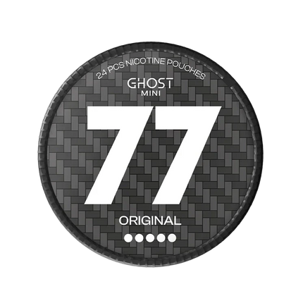 77 Ghost Original Mini 20mg - Rushnico- Nicotine Pouches USA - Express Delivery