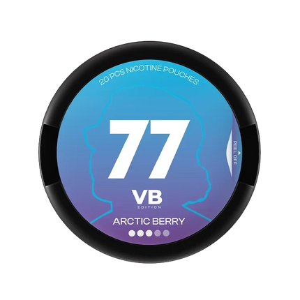 77 Valtteri Bottas Edition Arctic Berry 10.4mg - Rushnico- Nicotine Pouches USA - Express Delivery
