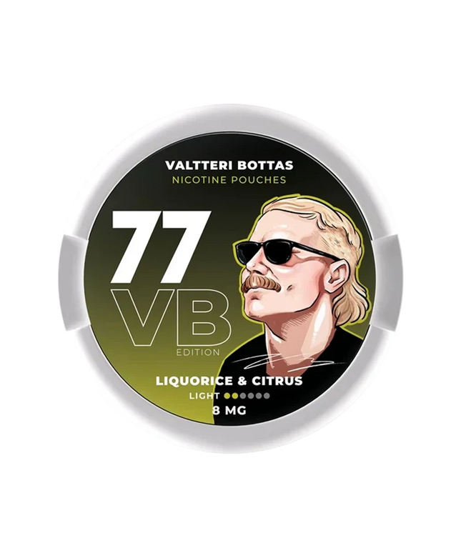 77 Valtteri Bottas Edition Liquorice Citrus Light 5.2mg