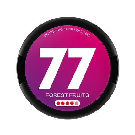 77 Forest Fruits 15.6mg - Rushnico- Nicotine Pouches USA - Express Delivery