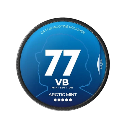 77 VB Arctic Mint Mini 20mg - Rushnico- Nicotine Pouches USA - Express Delivery