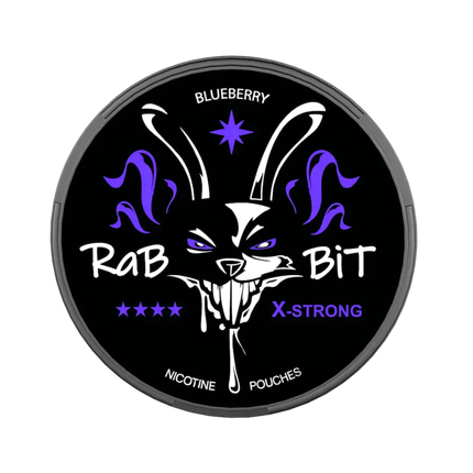Rabbit Blueberry 30mg - Rushnico- Nicotine Pouches USA - Express Delivery