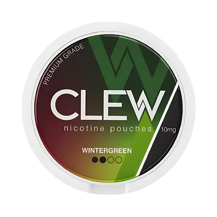 CLEW Wintergreen 10mg - Rushnico- Nicotine Pouches USA - Express Delivery