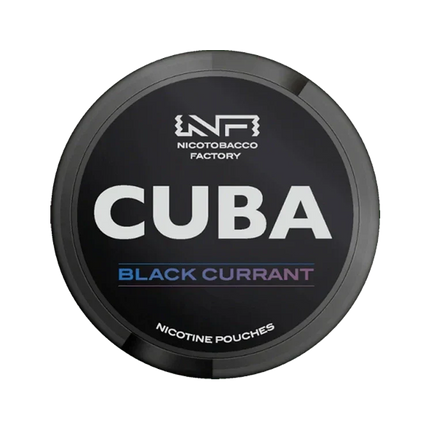 Cuba Black Blackcurrant 43mg